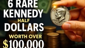6 Most Valuable Kennedy Half Dollars Worth Over $100000